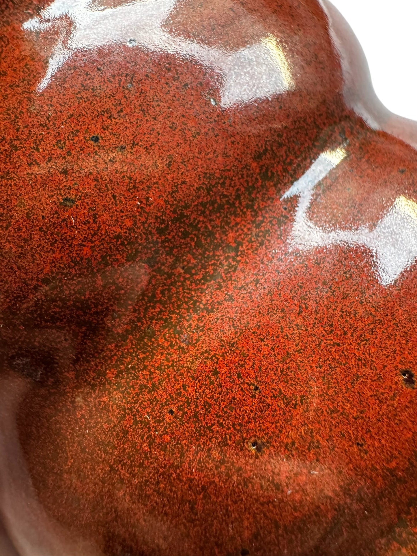 Bubbelvaas roestrood