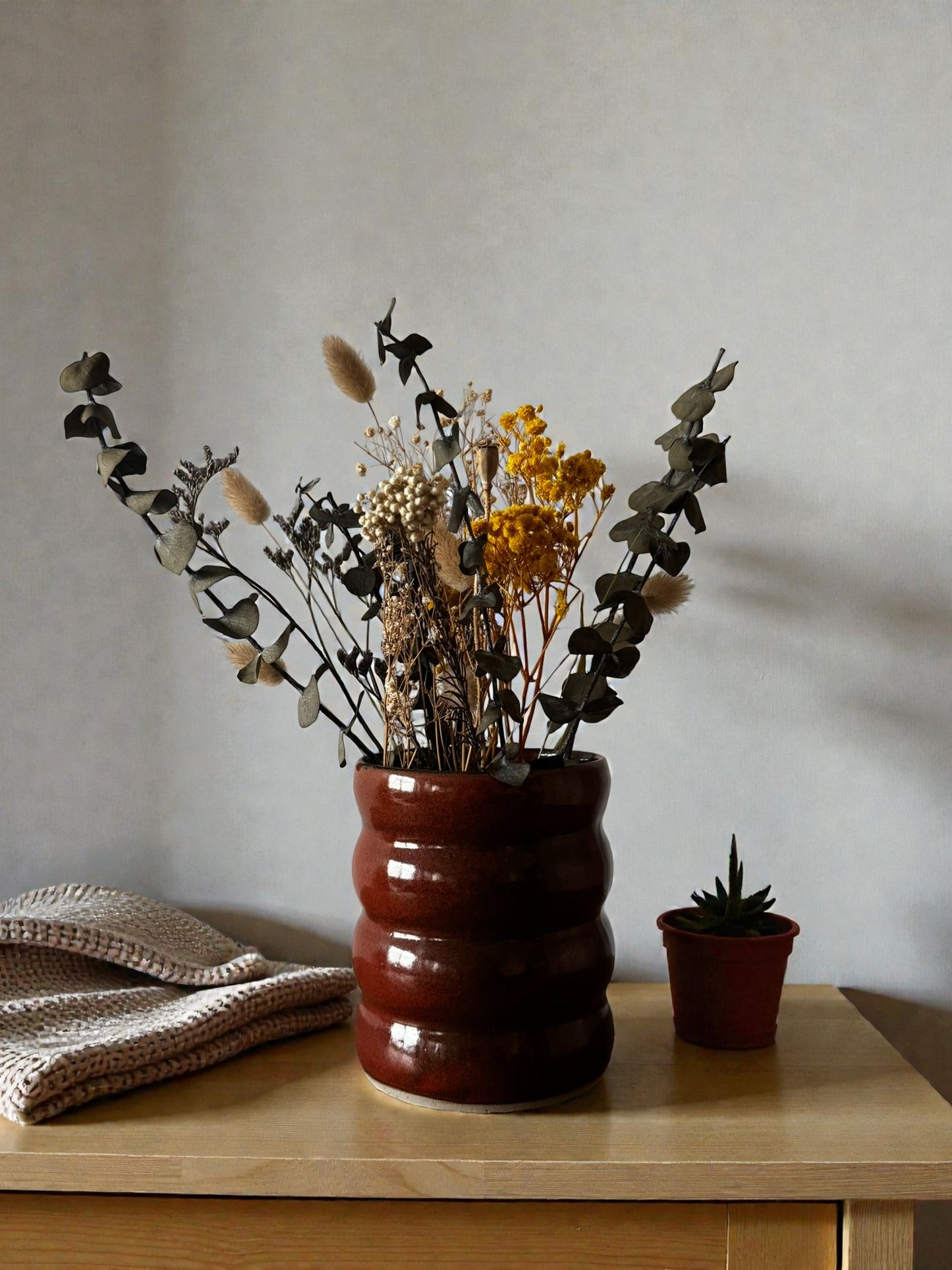 Bubbelvaas roestrood