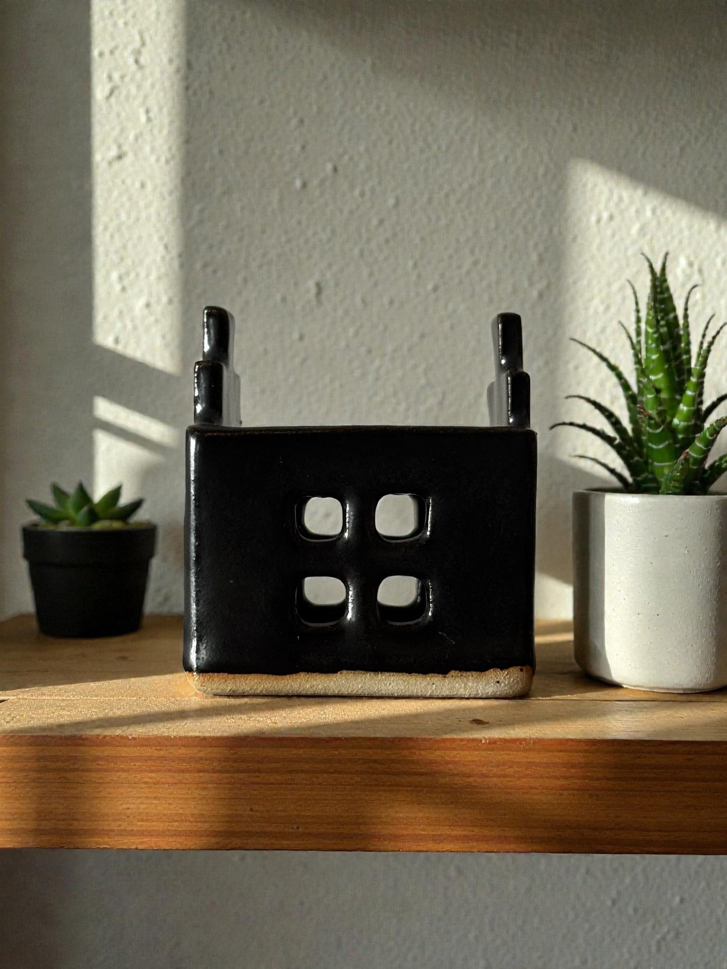 Theelichthouder huisje