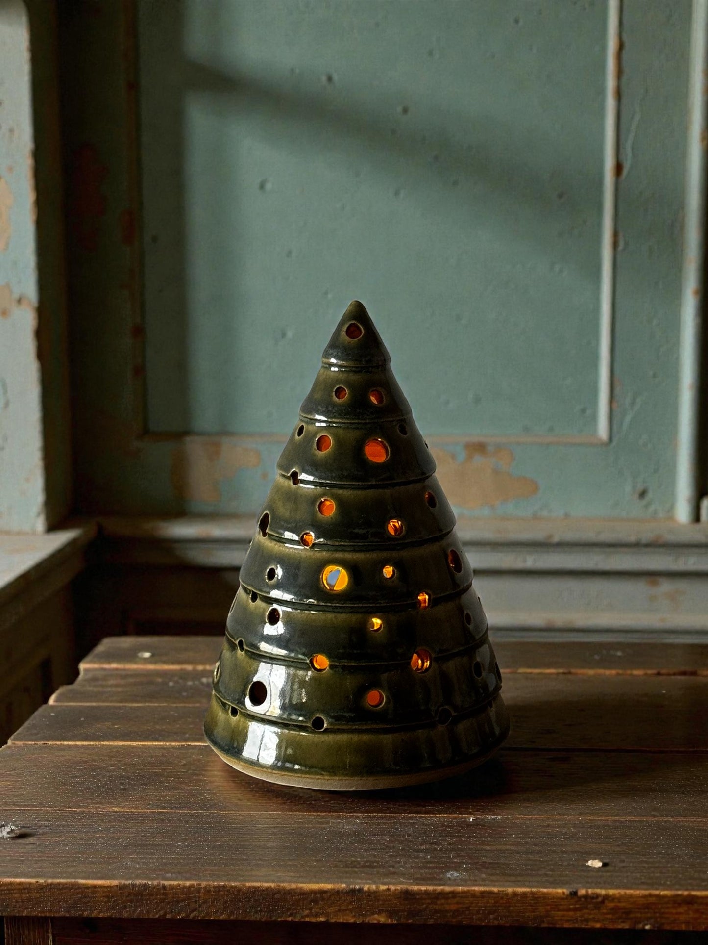 Kerstboom theelichtje