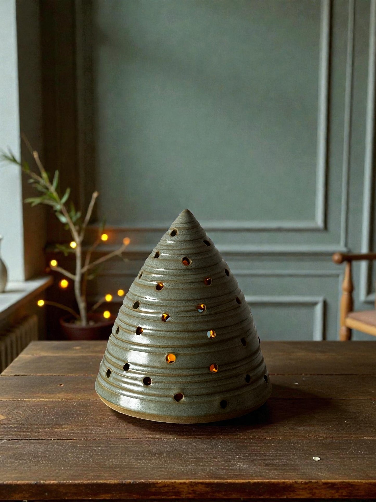 Kerstboom theelichtje