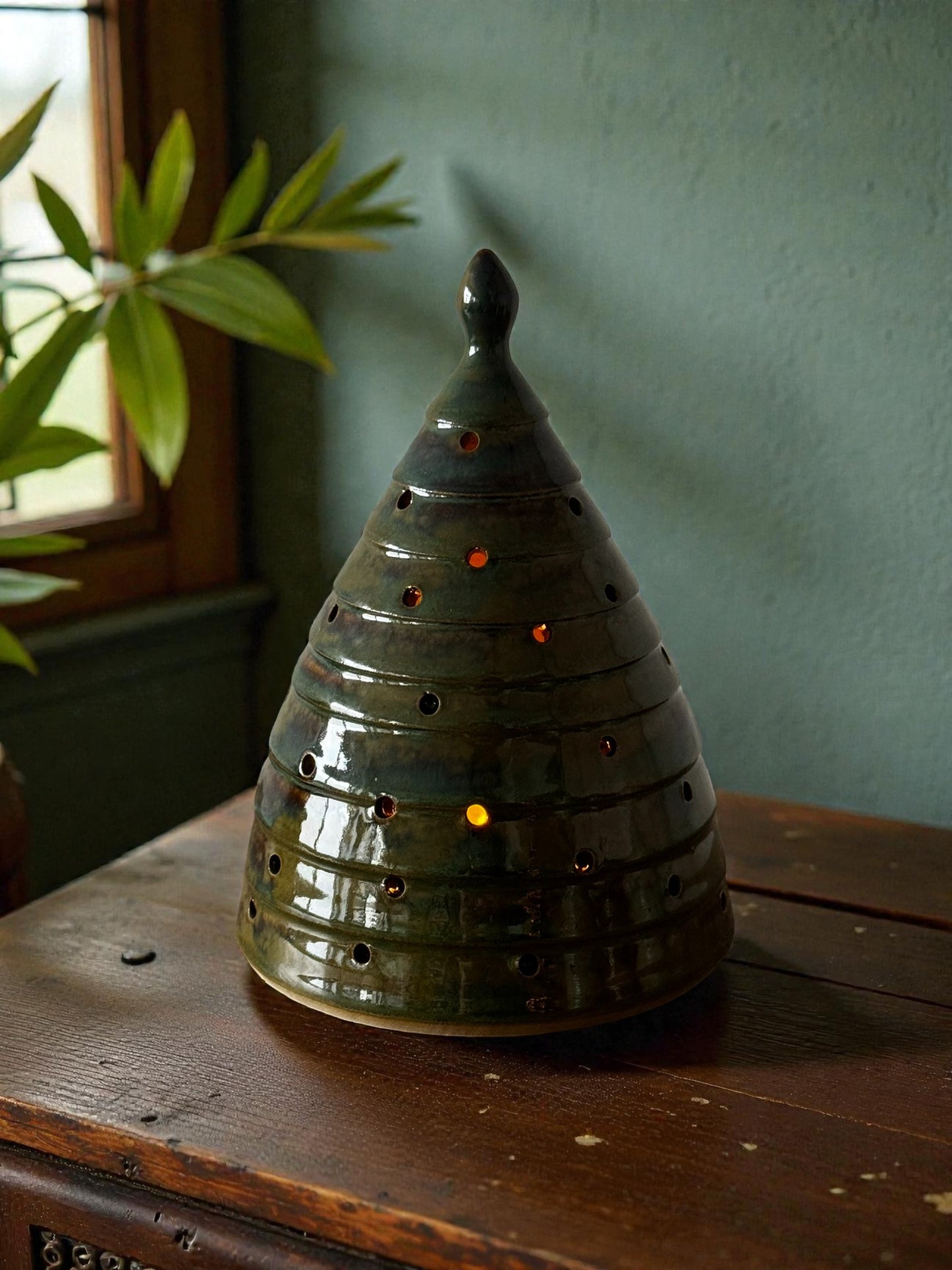 Kerstboom theelichtje