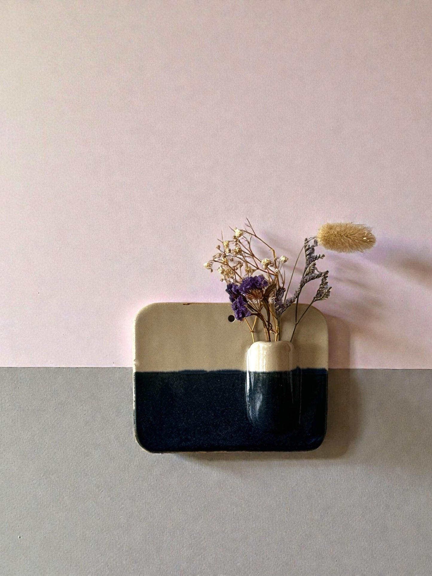 Muurhangertje droogbloemen